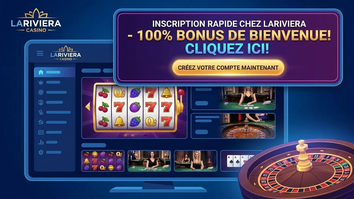 Inscription avec bonus